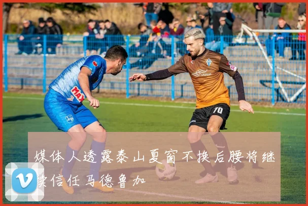 媒体人透露泰山夏窗不换后腰将继续信任马德鲁加